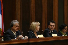 18 October 2011 National Assembly Speaker Prof. Dr Slavica Djukic-Dejanovic at the Energy-Development-Democracy conference